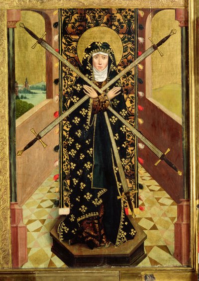 Virgen de los Siete Dolores del Altar de la Cúpula, 1499 de Absolon Stumme